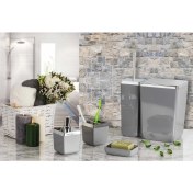 Resim Primanova Toskana 5 Parça Banyo Seti Gri 