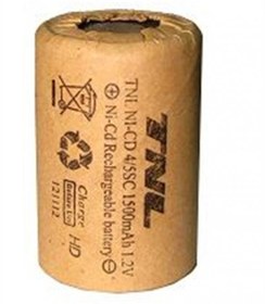 Resim TNL 4/5SC 1.2v 1500mAH NiCD Şarjlı Matkap Pili 