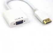 Resim Vcom CG603-0.15 Beyaz Display Port Erkek To Vga Dişi Dönüştürücü 