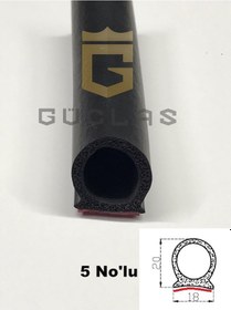 Resim Bantlı D Fitil - Bantlı Kapı Fitili - Araç Fitili 5 No'Lu 