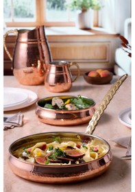 Resim Emsan Göbeklitepe Bakır Tava 20 Cm Bakır 