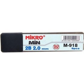 Resim Mikro 2.0 mm 2B 9cm Kalın Kalem Ucu M-918 