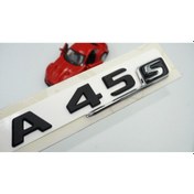 Resim DK Tuning A 45S Bagaj Yazı Logo Siyah Renk Orjinal Ürün 