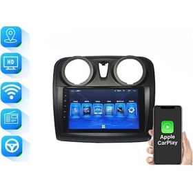 Resim Dacia Sandero / Stepway 2015-2018 9 inç 8-64 GB PRO Android Carplay Multimedya 