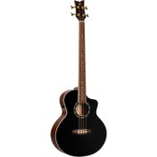 Resim Ortega D8CE-4 Deep Series 8 Elektro Akustik Bas Gitar (Siyah Maun) 