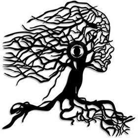 Resim Shd Metal Motifli Ambiyans Aplik Renkli 