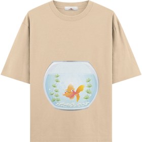 Resim The Aquarium - Hamile Oversize Tshirt - Siyah / L / Oversize 