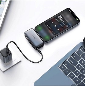 Resim Ugreen Mini 5000 mAh 22.5 W 2 Port Taşınabilir Şarj Cihazı Gri 