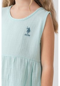 Resim U.s Polo Assn. Kız Çocuk Yeşil Elbise 5274-50223 Yeşil 
