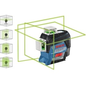 Resim Bosch GLL 3-80 C + BM1 + 12 V Akü Çizgili Hizalama Lazeri 