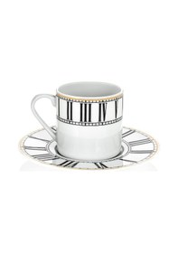 Resim Saat Çay Fincanı Beyaz 