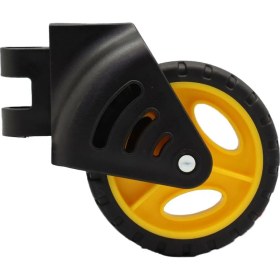 Resim Stanley PA566 FT585 ve BH206 Taşıma Arabaları İçin Pu Yedek Sabit Teker 