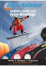 Resim Daysbalance Iyon Yüklü Bileklik Siyah 