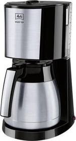 Resim Melitta Enjoy Top Therm (Termoslu) Filtre Kahve Makinesi Siyah 