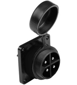 Resim Wpp-0400m25 4pin Vidalı Erkek Panel Tip Ip68 Konnektör Ttf 
