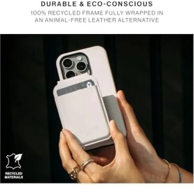 Resim Native Union Cüzdan Standı | Manyetik - Magsafe Kart Tutucu Standlı 16, 15, 14, 13, 12 Için - Ekstra Güvenli ve Ultra Ince - 4 Kart Saklar - Dayanıklı ve Geri Dönüştürülmüş Malzemeler, 