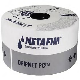 Resim NETAFİM Drıpnet Pc™ 16250 (25MİL) 25 Cm 1,6lt/h (800 METRE) Basınç Ayarlı Yassı Damla Sulama Borusu 