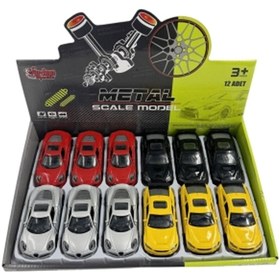 Resim VARDEM OYUNCAK KM-36231C-1-2-3-4 ÇEK BIRAK 1 36 METAL ARABA 