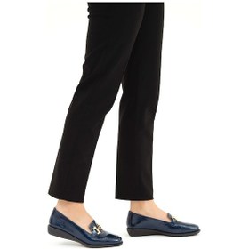 Resim Relax Anatomic Kadın Hakiki Deri Comfort Ayakkabı 611 E2701-03 Bn Ayk Sk22/23 Navy Blue Lacivert 