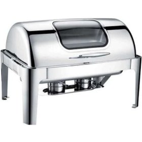 Resim Chafıng Dısh Roll Top Camlı 9 L (Cdr-9C) 