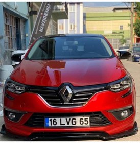 Resim Sts Oto Aksesuar Renault Megane 4 Batman Yarasa Ayna Kapağı Piano Black Abs Plastik (01) 