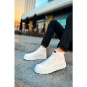 Resim Deridün Yıldız Shoes CH167 GBT Blazer Erkek Bot BEYAZ / BEYAZ 