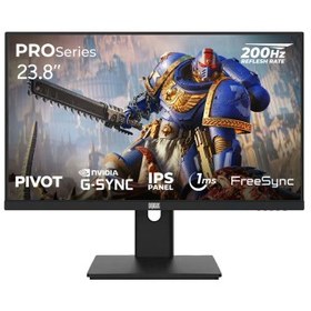 Resim Dragos PROSeries P238FHD200 1ms FHD 200Hz 23.8 İnç FreeSync G-Sync IPS Pivot Oyuncu Monitörü 