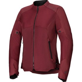 Resim Alpinestars Stella C-1 Air Korumalı Kadın Motosiklet Montu Bordo 