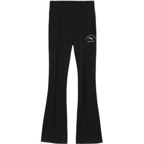Resim Puma Class Flared Leggings Kadın Siyah Tayt 