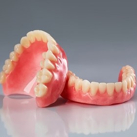 Resim Gelişmiş Çift Sıra Protez Model Seti - Güvenli Reçine Malzemeden Üretilmiştir, Dayanıklı ve Yüksek Esneklikte, Yetişkinler İçin İdeal - Profesyoneller için Mükemmel Seçim c850 