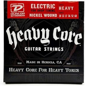 Resim AyrStore Dunlop Dhcn1060 Heavy 6 Elektro Gitar Teli (10 60) 