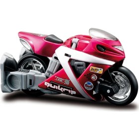 Resim Maisto Quikrip Oyuncak Motorsiklet 8 cm Cykons 