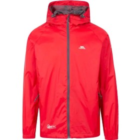 Resim Trespass Qikpac Jacket - Unisex Packaway Unisex Siyah Yağmurluk 