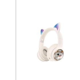 Resim Sunix Blt-45 Kulak Üstü Kedili Bluetooth Kulaklık 