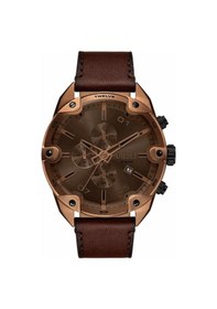 Resim Diesel Dz4698 Quartz Bronz Deri Kordon 49 Mm Erkek Kol Saati Bronz 