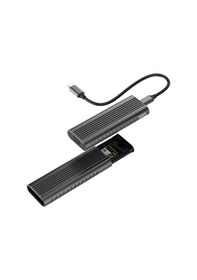 Resim Bix BX05HD 10Gbps Type-C 3.1 Gen2 to PCIe NVMe M.2 SSD Alüminyum Disk Kutusu 