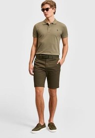 Resim U.S. Polo Assn. Erkek Koyu Haki Şort/Bermuda 50322320-VR111 