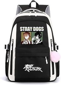 Resim Xinchangda Nakahara Chuuya/Dazai Osamu Okul Çantası Nakajima Atsushi Anime Öğrenci Sırt Çantası Büyük Kapasiteli Seyahat Sırt Çantası Karikatür Anime Öğrenci Okul Çantası 