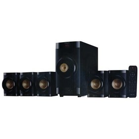Resim TeknoKapsül MD-381BT 40W Usb+Sd+Fm+Bt Destekli 5+1 Ses Sistemi 