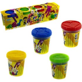 Resim Oyun Hamuru 4'lü Set 480 Gram 