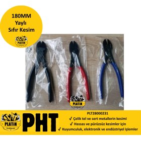 Resim Platin Hırdavat Kuyumcu Keskisi Yaylı Sıfır Kesim 180MM Alman Malı 