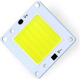 Resim 12V 50W Projektör Cob Led Power Led Çip 12 Volt 50 Watt Beyaz 