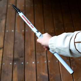 Resim PROXPE Geri Çekilebilir Balıkçılık Kamışı, 3 Metre Taşınabilir Dönen Karp Yem Direği Süper Hafif Fiberglas 