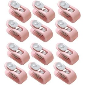 Resim Evvano 4 Adet Mandallı İğnesiz Yorgan Kılıfı Nevresim Sabitleme Klips Takımı 