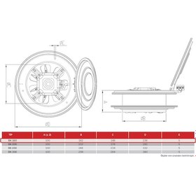Resim BVN Bahçıvan 16 CM BK 160 32 watt 450 m3/h 2500 DD 220/230 volt Monofaze Aksiyel Kapaklı Aspiratör Fan 