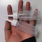 Resim 10 adet 50ml hassas iğne ucu sıkma şişeleri, yer tasarrufu sağlayan tasarım, sıkıştırılmış yumuşak şişeler, kapalı şişeler vb., süreçler, laboratuvarlar ve diğer durumlar için uygundur 