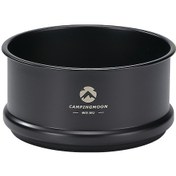 Resim Youtek Kampanya Ve Piknik İçin Paslanmaz Çelik Titan Buharlı Pişirici - Çok Katmanlı Kullanım Siyah 