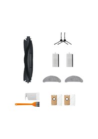 Resim Asgard Grup Viomi S9-m7 Pro-m7 Max-m8 Pro İle Uyumlu 1 Ana Fırça, 2 Filtre, 2 Siyah Yan Fırça, 2 Mop, 2 Toz Torbası 2 Tarak Pkt-asgs000201 