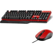 Resim Genel Markalar KABLOLU OYUNCU KLAVYE Q MOUSE SETİ HADRON HD-861K 