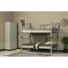 Resim Mobilya Dükkanım Yurt Metal Ranza 90x190 Arm033 Gri 